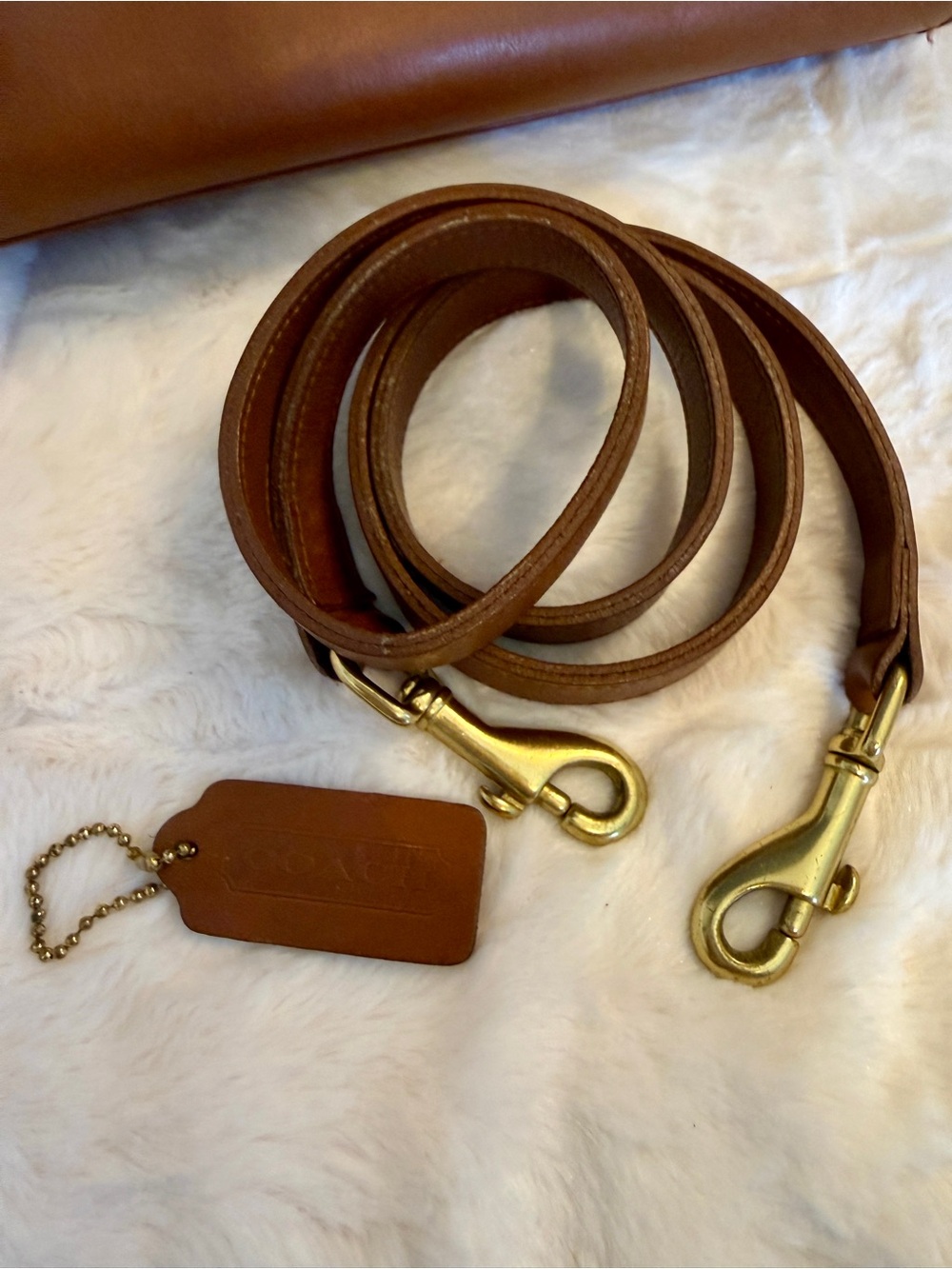 Vintage Coach Court bag in British Tan 9870 - Picture 16 of 16